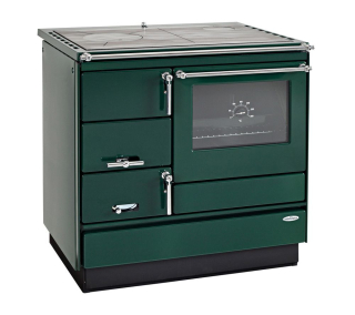 KVS Festbrennstoffherd mit Backofen Typ 9103 green links